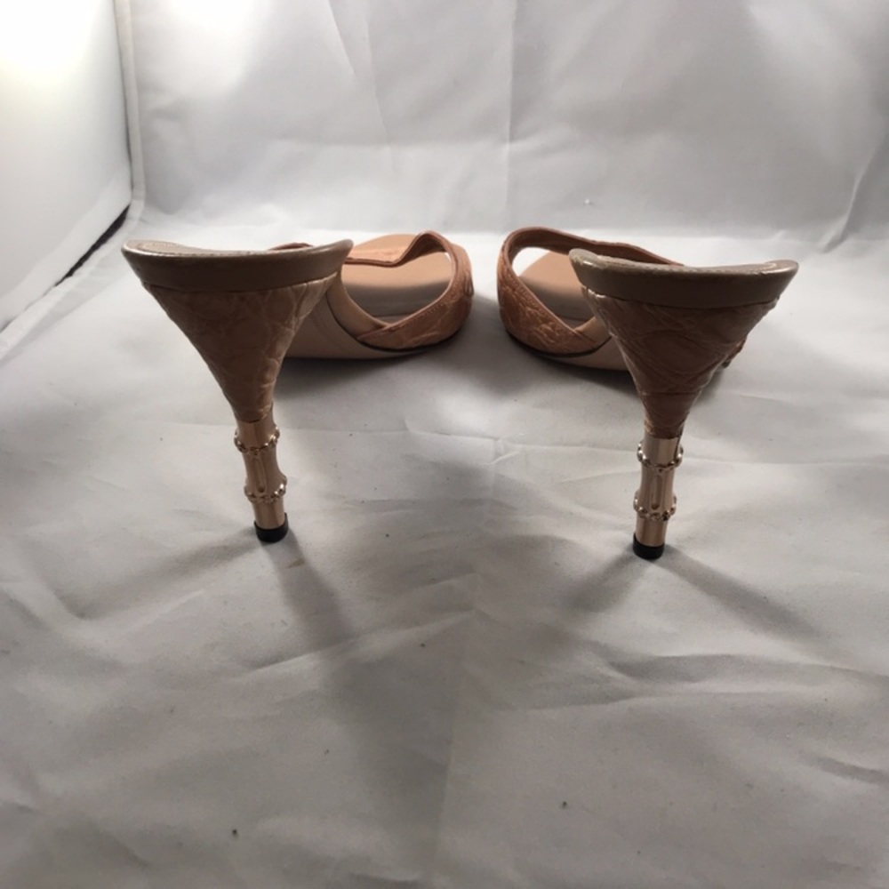 Gucci Alligator Leather Mule Heels - Picture 5 of 6